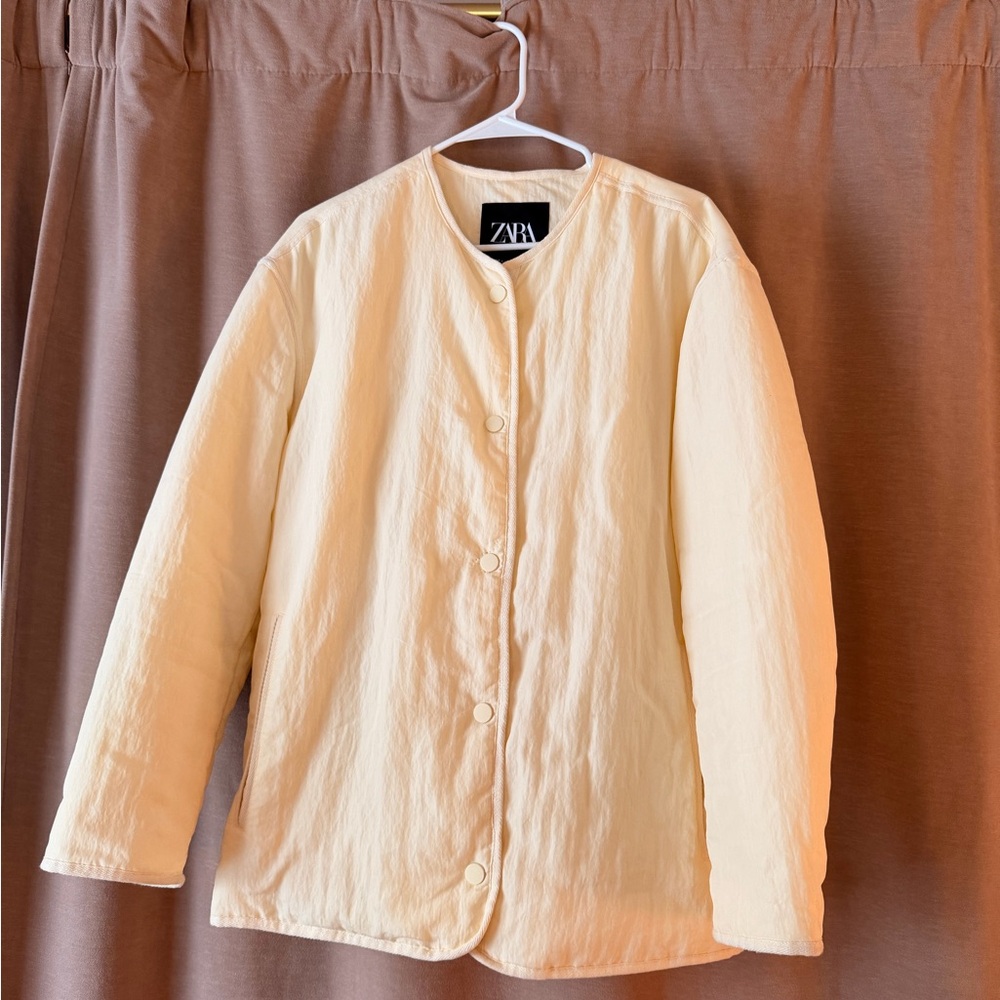 Zara Cream Women's Jacket